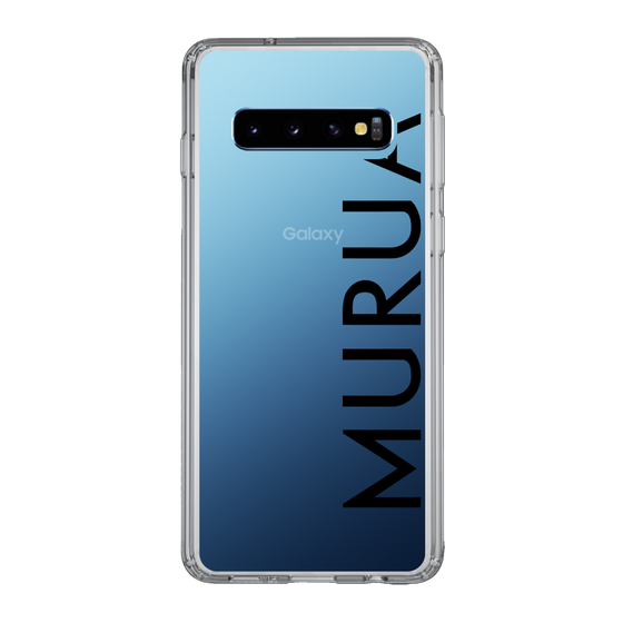 Slim Protection Case［ MURUA - Logo - Black ］