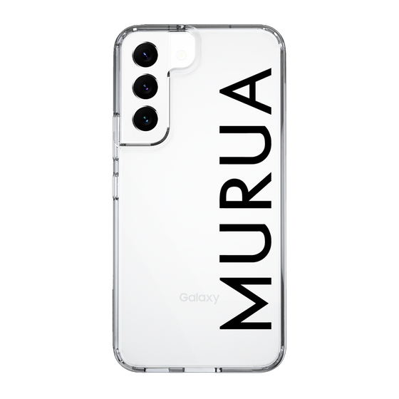 Slim Protection Case［ MURUA - Logo - Black ］