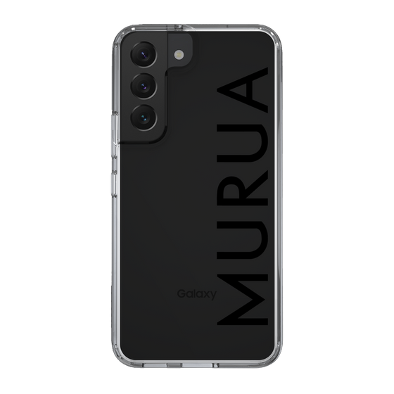 Slim Protection Case［ MURUA - Logo - Black ］