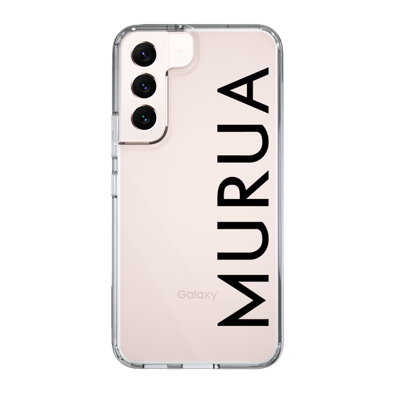 Slim Protection Case［ MURUA - Logo - Black ］