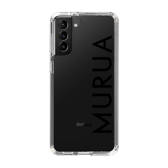 Slim Protection Case［ MURUA - Logo - Black ］