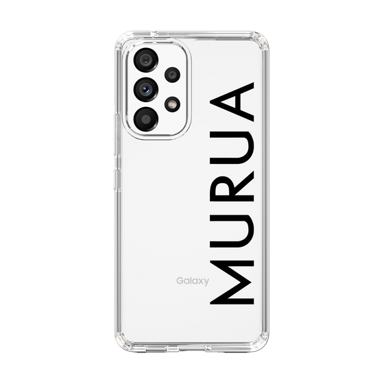 Slim Protection Case［ MURUA - Logo - Black ］