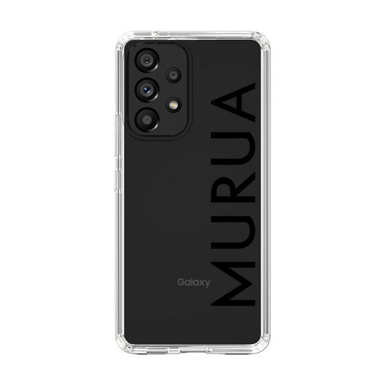 Slim Protection Case［ MURUA - Logo - Black ］