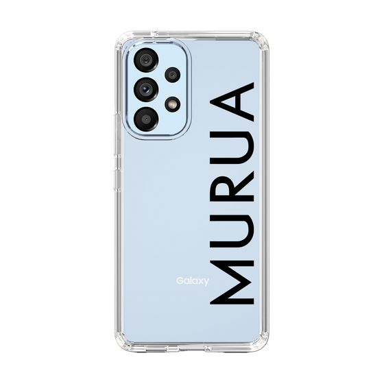 Slim Protection Case［ MURUA - Logo - Black ］
