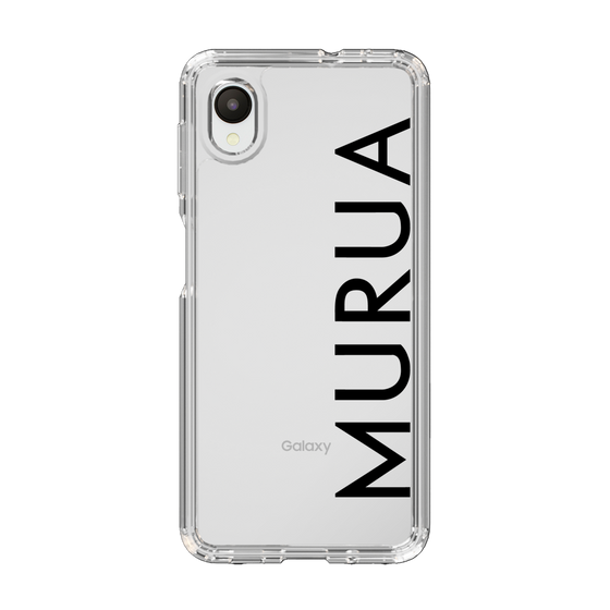 Slim Protection Case［ MURUA - Logo - Black ］