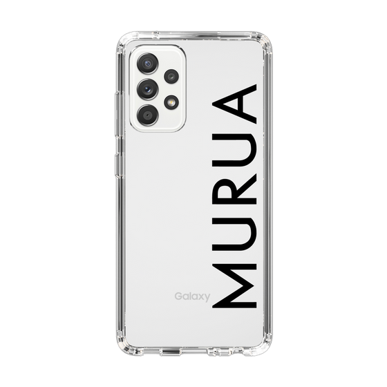 Slim Protection Case［ MURUA - Logo - Black ］