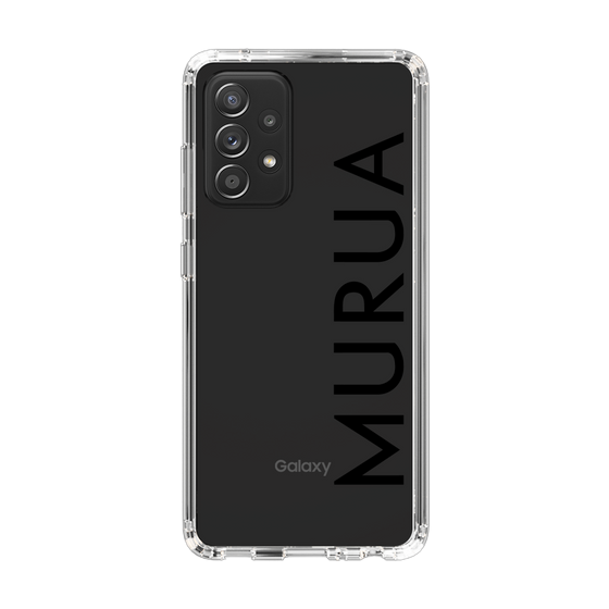 Slim Protection Case［ MURUA - Logo - Black ］