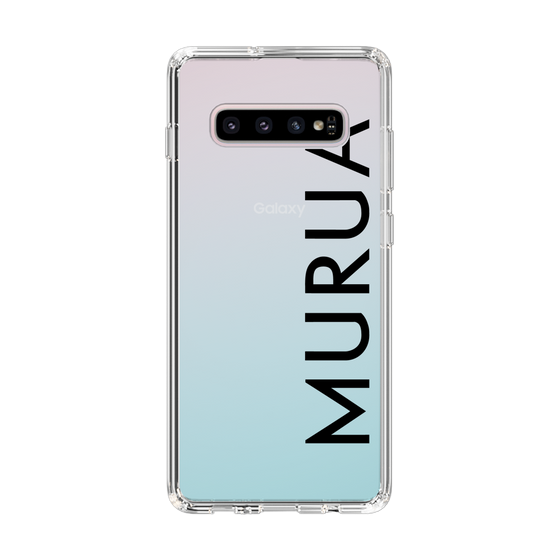 Slim Protection Case［ MURUA - Logo - Black ］