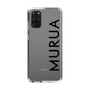 Slim Protection Case［ MURUA - Logo - Black ］