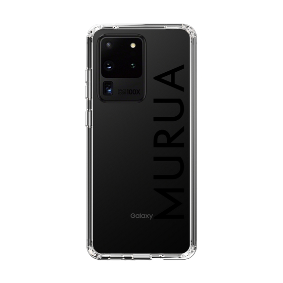Slim Protection Case［ MURUA - Logo - Black ］