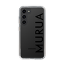 Slim Protection Case［ MURUA - Logo - Black ］