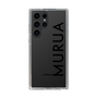 Slim Protection Case［ MURUA - Logo - Black ］
