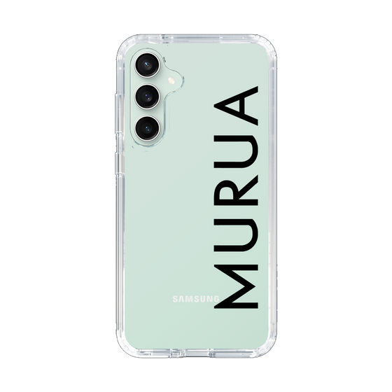 Slim Protection Case［ MURUA - Logo - Black ］