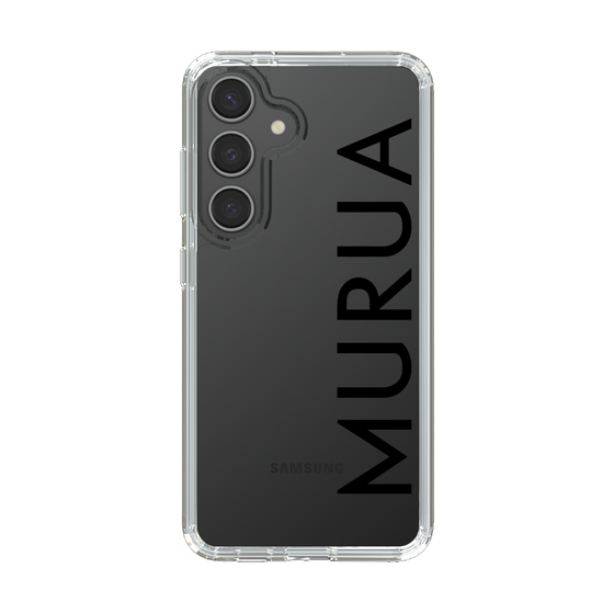 Slim Protection Case［ MURUA - Logo - Black ］