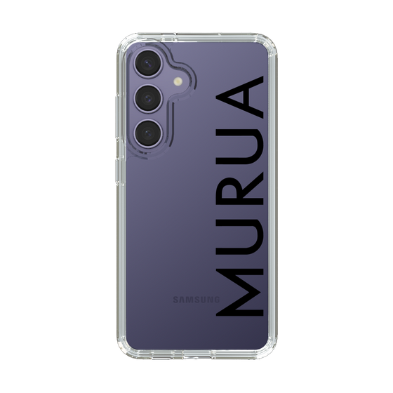 Slim Protection Case［ MURUA - Logo - Black ］