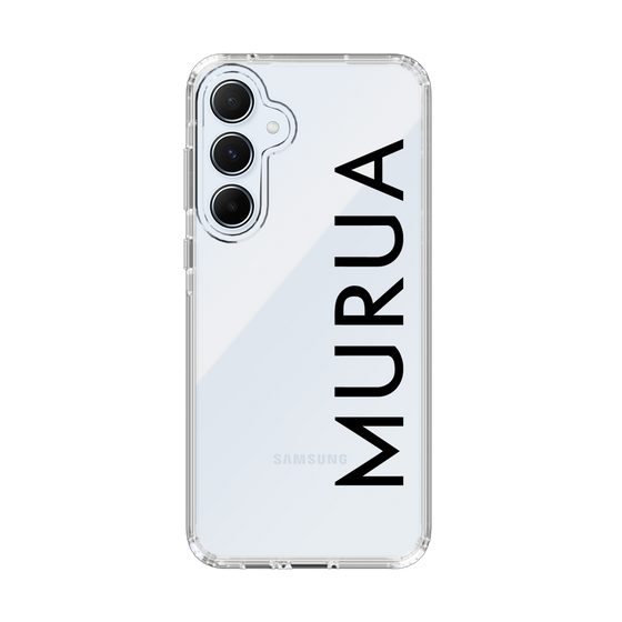 Slim Protection Case［ MURUA - Logo - Black ］