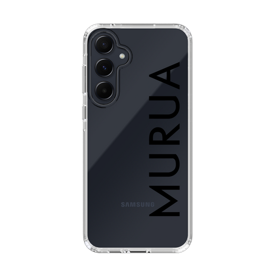 Slim Protection Case［ MURUA - Logo - Black ］