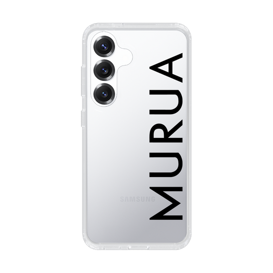Slim Protection Case［ MURUA - Logo - Black ］