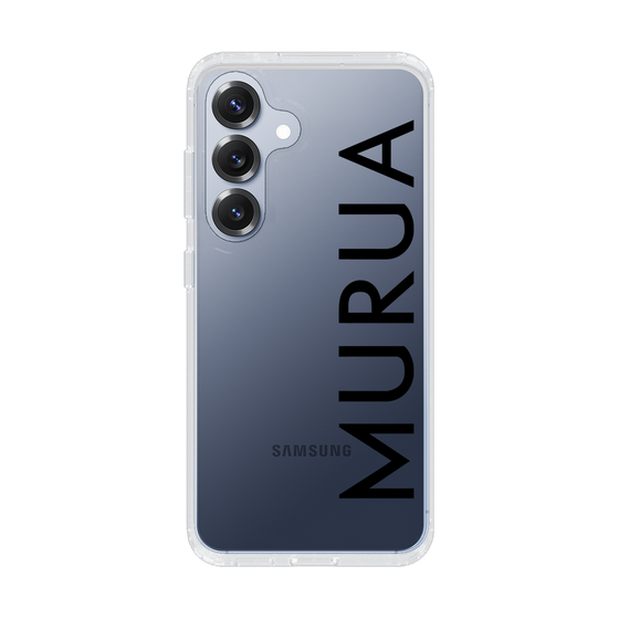 Slim Protection Case［ MURUA - Logo - Black ］