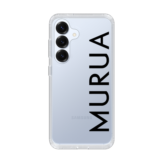 Slim Protection Case［ MURUA - Logo - Black ］