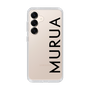 Slim Protection Case［ MURUA - Logo - Black ］
