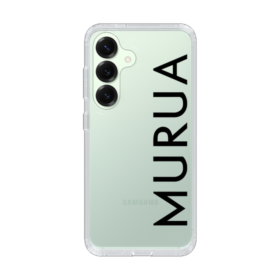 Slim Protection Case［ MURUA - Logo - Black ］