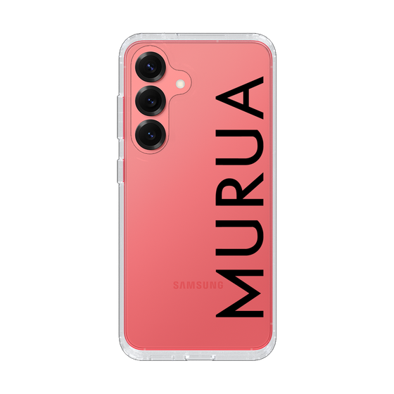 Slim Protection Case［ MURUA - Logo - Black ］