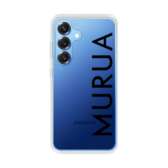 Slim Protection Case［ MURUA - Logo - Black ］