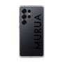 Slim Protection Case［ MURUA - Logo - Black ］