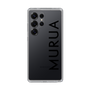 Slim Protection Case［ MURUA - Logo - Black ］