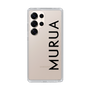 Slim Protection Case［ MURUA - Logo - Black ］