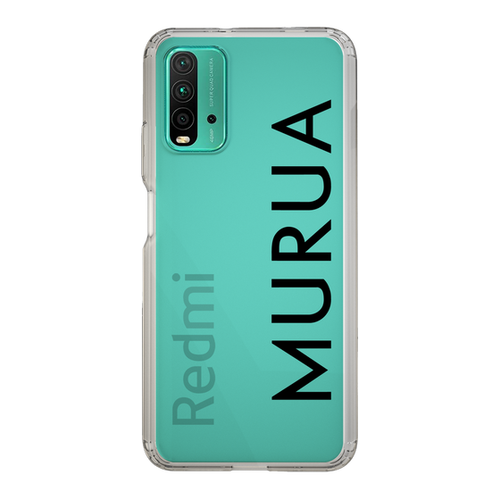 Slim Protection Case［ MURUA - Logo - Black ］