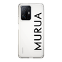 Slim Protection Case［ MURUA - Logo - Black ］