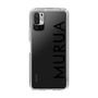 Slim Protection Case［ MURUA - Logo - Black ］
