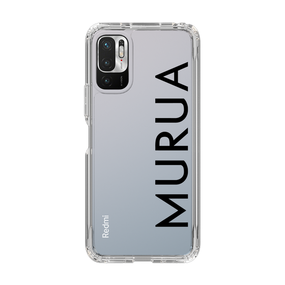 Slim Protection Case［ MURUA - Logo - Black ］