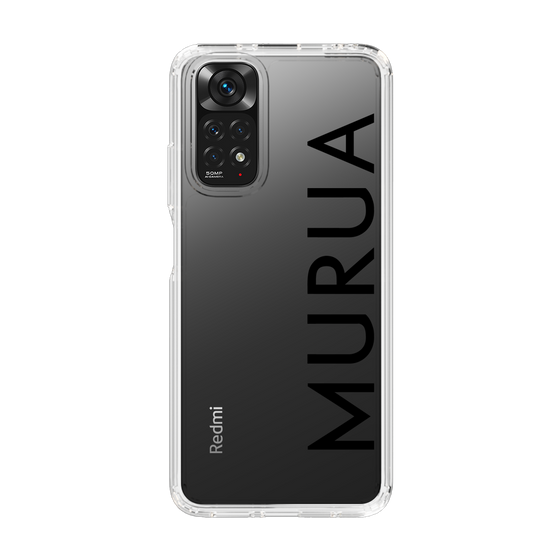 Slim Protection Case［ MURUA - Logo - Black ］