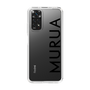 Slim Protection Case［ MURUA - Logo - Black ］