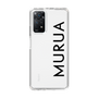 Slim Protection Case［ MURUA - Logo - Black ］