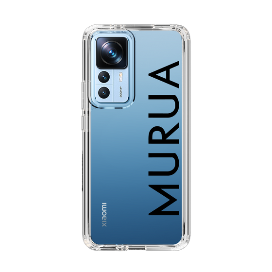 Slim Protection Case［ MURUA - Logo - Black ］
