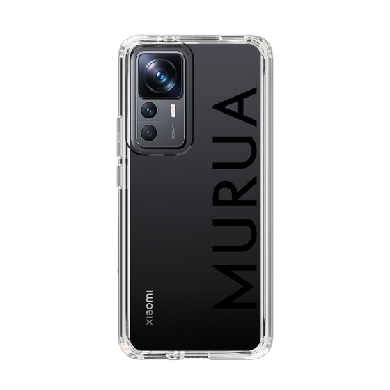 Slim Protection Case［ MURUA - Logo - Black ］