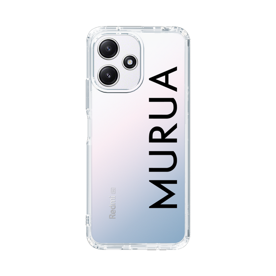 Slim Protection Case［ MURUA - Logo - Black ］