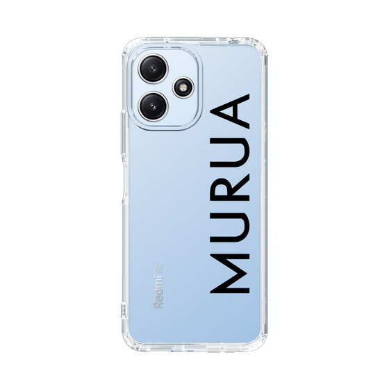 Slim Protection Case［ MURUA - Logo - Black ］
