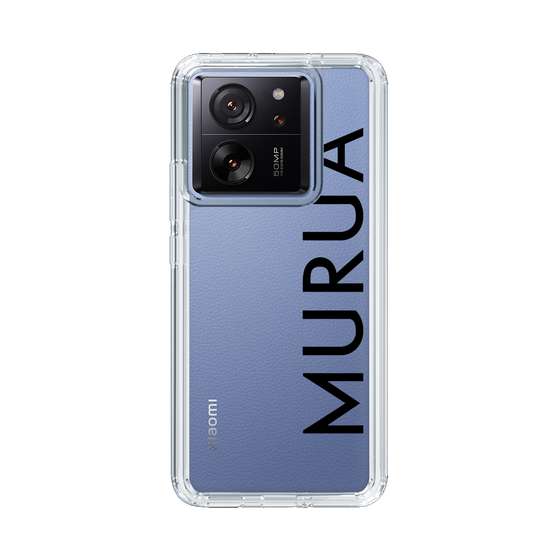 Slim Protection Case［ MURUA - Logo - Black ］