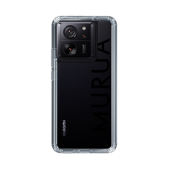 Slim Protection Case［ MURUA - Logo - Black ］