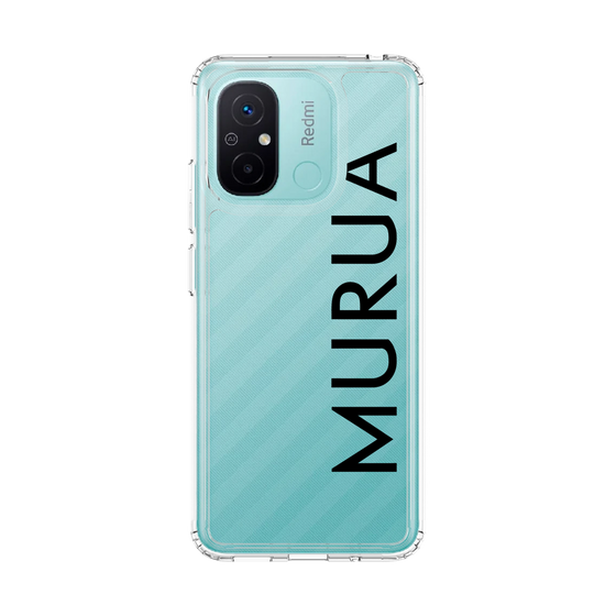 Slim Protection Case［ MURUA - Logo - Black ］