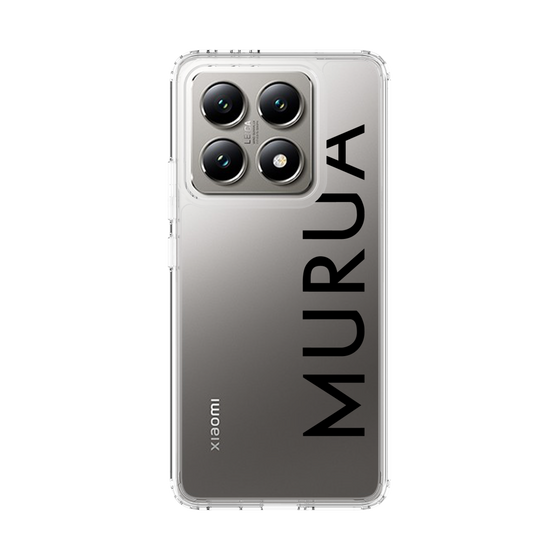 Slim Protection Case［ MURUA - Logo - Black ］