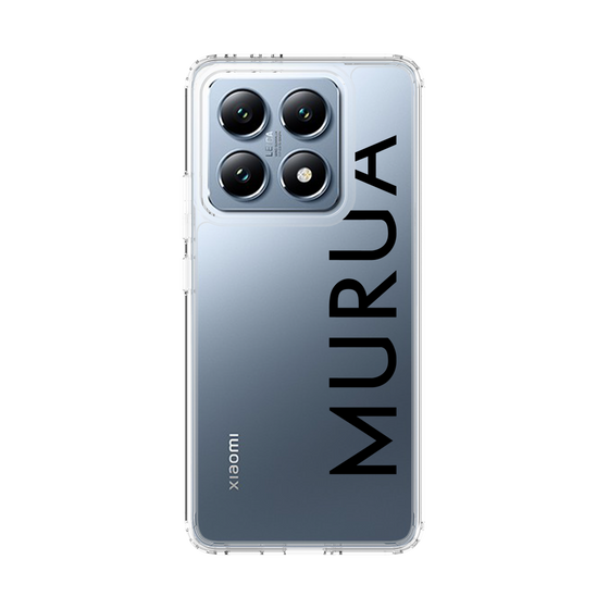 Slim Protection Case［ MURUA - Logo - Black ］