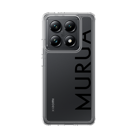 Slim Protection Case［ MURUA - Logo - Black ］