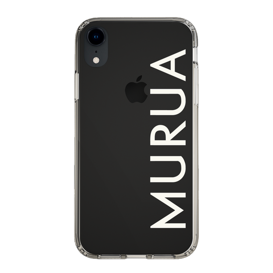Slim Protection Case［ MURUA - Logo - White ］