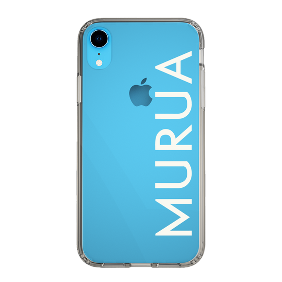Slim Protection Case［ MURUA - Logo - White ］